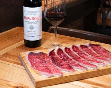 Carpaccio de picaña madurada
